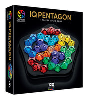 IQ Deluxe: Pentagon - Featuring 120 Challenges in a Deluxe Travel Case for Ages 14 - Adult