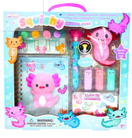 Critter Creations Stationery & Craft Kit – Fun Activity Set with Stickers, Notepad, Pens & Accessories for Kids, Creative Arts & Crafts Gift (Strawberry)