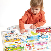 Moto Jumbo Puzzle Cars, 3+ Years