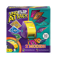 UNO Flip Attack Card Game For Kids, Adults & Family Night