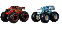 Hot Wheels®Monster Trucks 1:64 Demo Doubles 2-Pk