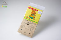 3D-puzzle coloring Bear-cub