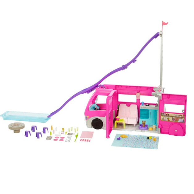 Barbie camping deals vehicle