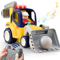 Remote Control Construction Truck Toy