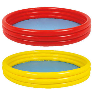 Jilong 3 Ring Pool Plain Red or Yellow