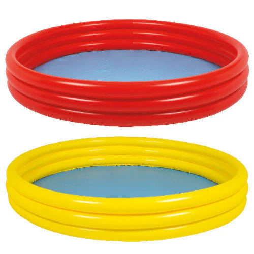 Jilong 3 Ring Pool Plain Red or Yellow