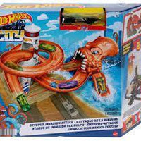Hot Wheels Nemesis City Octopus Invasion Attack
