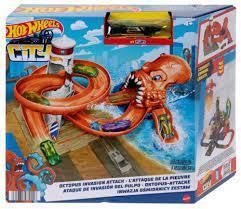 Hot Wheels Nemesis City Octopus Invasion Attack