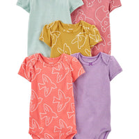 5-Pack Short-Sleeve Bodysuits