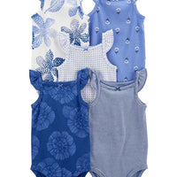 Baby 5-Pack Tank Bodysuits