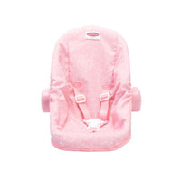 Car Seat/Carrier for Dolls, Pink Hearts