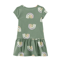 Toddler Rainbow Jersey Dress