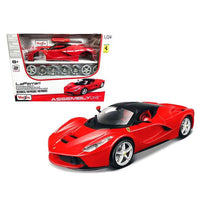 1:24 Scale Assembly Line LaFerrari Die-Cast Vehicle - Red