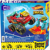 MEGA Hot Wheels Smash 'n Crash Demo Derby Extreme Trick Course