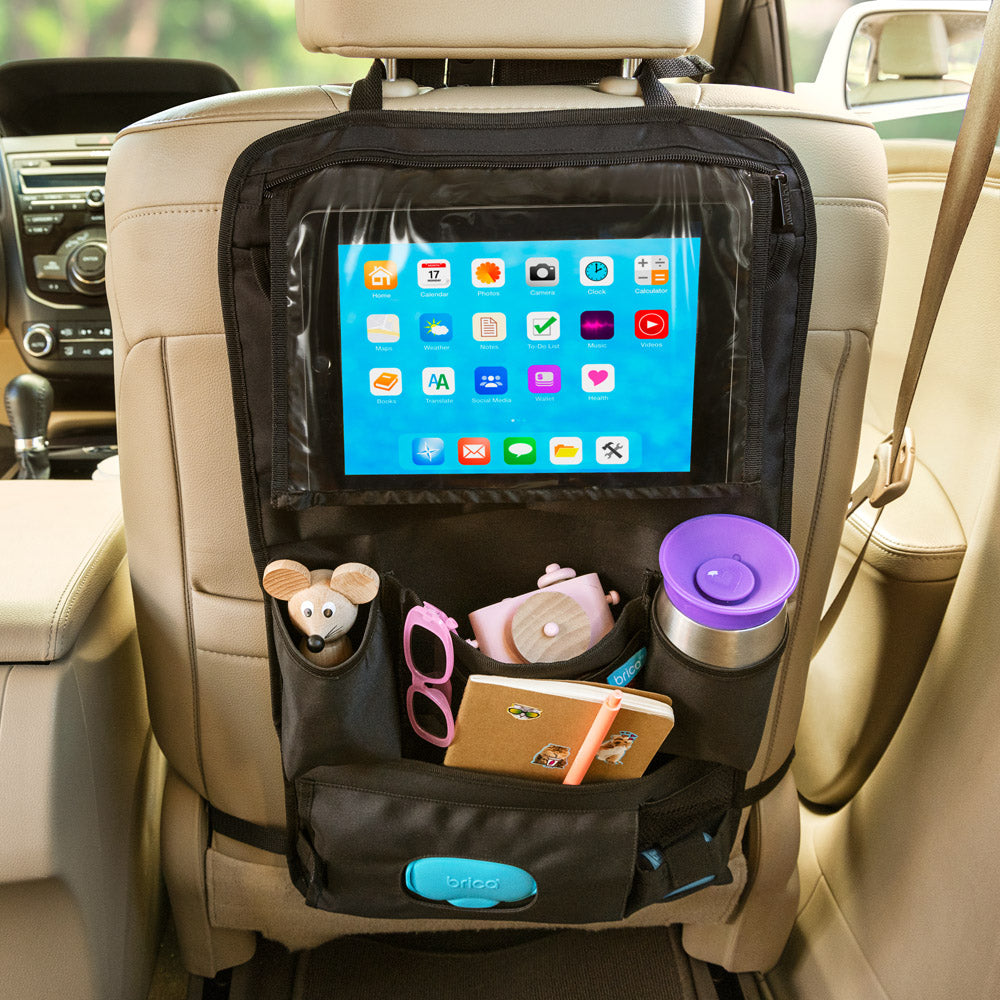 Brica® Backseat Organizer with Wipes Case