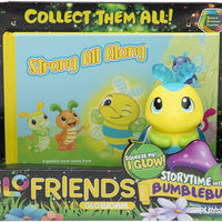 Playskool Glo Friends Strong All Along! - Storytime with Bumblebug - Book with Glowing Toy