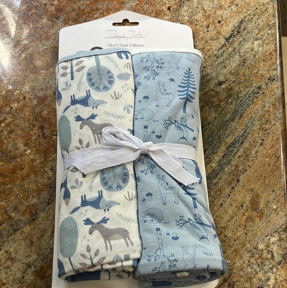 2 Swaddle Blankets