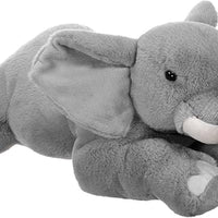 Wild Republic Earthkins African Elephant, Stuffed Animal, 15 Inches, Plush Toy, Fill is Spun Recycled Water Bottles, Eco Friendly