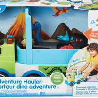 Dino Adventure Hauler - Interactive Vehicle & Playset with Lights & Sounds!