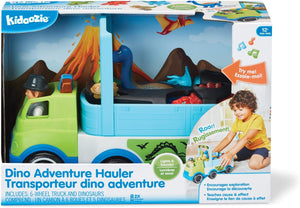 Dino Adventure Hauler - Interactive Vehicle & Playset with Lights & Sounds!