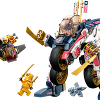 Sora's Transforming Mech Bike Racer