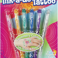 Ink-a-Do Tattoo Pens, For Boys & Girls Ages 6+
