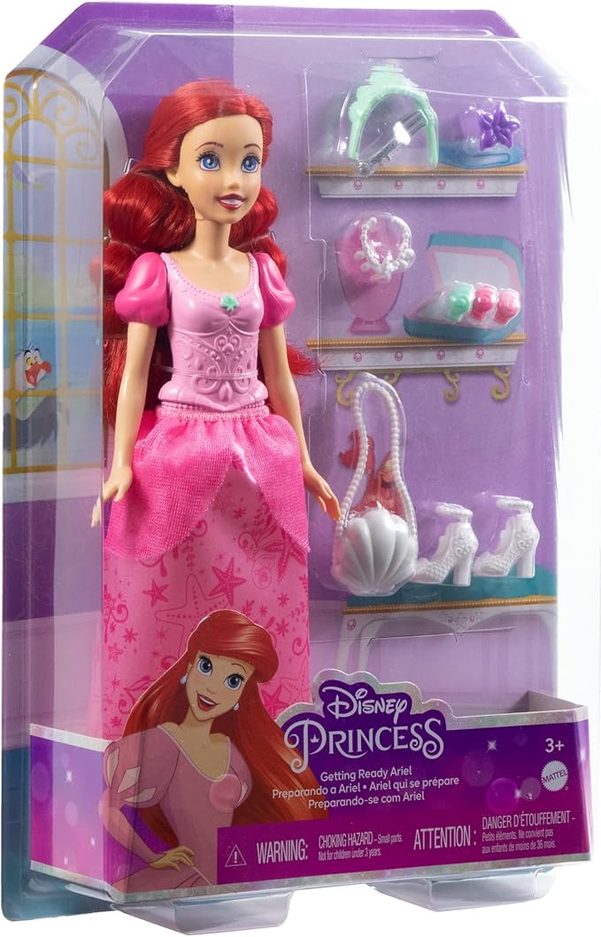 Disney Princess Ariel Getting Ready Set
