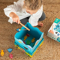 Goula Fishing Game with Wooden Fish