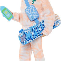 Barbie Dream Besties Doll and Accessories, Ken Posable Fashion Doll with Removable Fashions & Blonde Hair, 9 Summer & Skateboard Themed Pieces