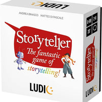 Ludic Storyteller - Kids Board Game, Family Board Games for Kids and Adults, 2 to 6 Players, Family Game, Kid Creativity Games, Brain Training Story Telling Game for Ages 6+, Create A Story Games