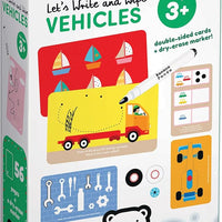 Banana Panda Let's Write and Wipe Vehicles