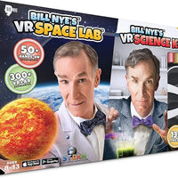 Bill Nye's VR Science Kit and VR Space Lab - Virtual Reality Kids Science Kit, Book and Interactive STEM Learning Activity Set (2 in 1 Combo Pack)…