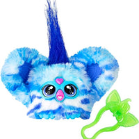 Furby Furblets Ooh-Koo Mini Friend, 45+ Sounds, Rock Music & Furbish Phrases, Electronic Plush Toys for Girls & Boys 6 Years & Up, Blue & White