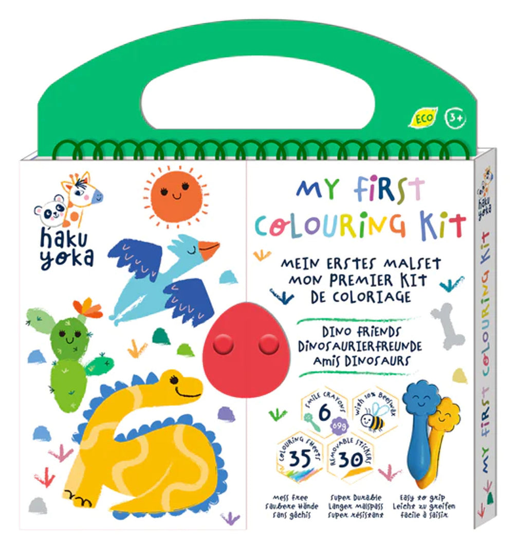 MY FIRST COLOURING KIT - DINOSAURS