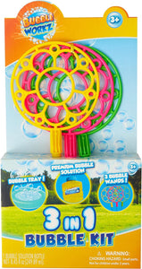 3 in 1 Bubble Wand Kit, Standard, Multiple