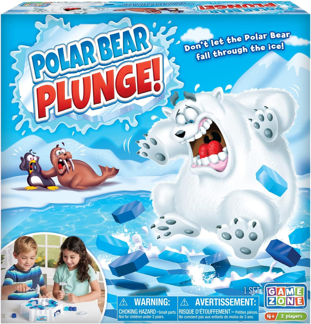 Game Zone Polar Bear Plunge Interactive Tabletop Multiplayer Game