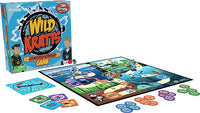 Kratts Race Around the World Board Game Multicolor, 5"
