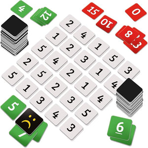 Ludic Escape Math Board Game for Ages 8-99 - Learning Games for Kids, Teens, and Adults, Math Games for Kids, Learning Toys, Addition and Subtraction Practice Board Gift, Educational Game, Homeschool