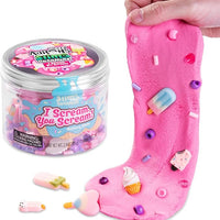 Crazy Aaron's Slime Charmers® - I Scream, You Scream - Pink Buttery Slime, Sensory Toys for Kids - Creative and Endless Fun, Stress Relief Therapy, Gifts for Girls and Boys - Made in USA