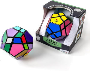 Meffert's Skewb Ultimate - The Original 12-Sided Brainteaser Puzzle Challenge from Recent Toys - Travel Friendly Fun for Ages 9 - Adult