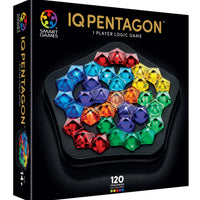 IQ Deluxe: Pentagon - Featuring 120 Challenges in a Deluxe Travel Case for Ages 14 - Adult