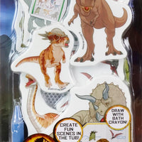 Jurassic World Waterproof Bath Playtime Foam Sticker Set