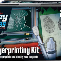 Thames & Kosmos Spy Labs Inc: Fingerprinting Kit Identify, Collect, Analyze Fingerprint Evidence | Essential Tools and Tricks of The Trade from The Detective Gear Experts for Young Investigators
