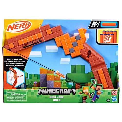 Minecraft Nerf Bow Dart Blaster