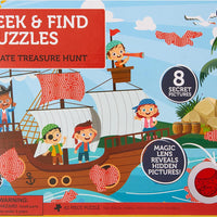 Seek & Find Puzzles Pirate Treasure Hunt