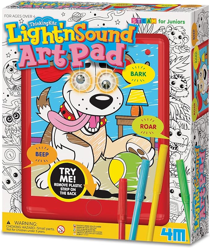 Thinking Kits-Light & Sound Art Pad, Mixed Colours