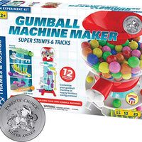 Gumball Machine Maker Lab - Super Stunts & Tricks | Build Your Own Gumball Machines with Lessons in Physics & Engineering | 12 Experiments | Includes Delicious Gumballs | Award Winner