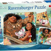 Ravensburger Disney Moana Voyage Jigsaw Puzzle for Kids | 49 Unique Pieces | Precision-Crafted for Perfect Fit | Educational and Fun | Ideal for Age 3+
