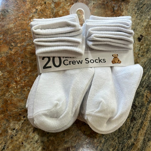 20 Pairs of Crew Socks
