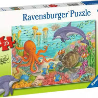 Children’s Jigsaw Puzzle Ingrid Slyder: Ocean Friends - 35 Pieces Puzzle
